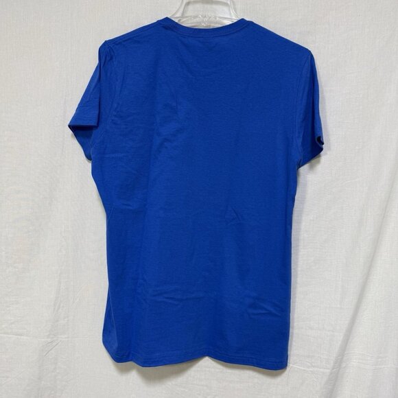 Superman Logo Womens Size XL DC Comics Superhero T Shirt Blue Costume Cosplay - Picture 7 of 7